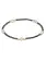 enewton Purpose Pearl 4mm Silver Faceted Hematite Bracelet