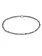 enewton Classic Silver Faceted Hematite 2mm Bracelet
