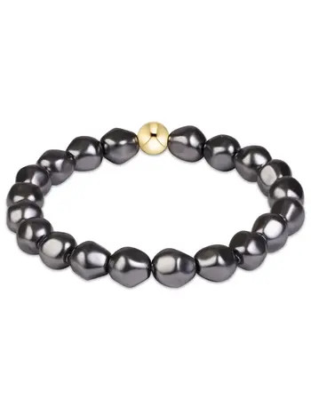 enewton Classic Admire Pearl Dark Grey Bracelet