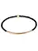 enewton Bliss Bar Gold 2mm Faceted Hematite Bracelet