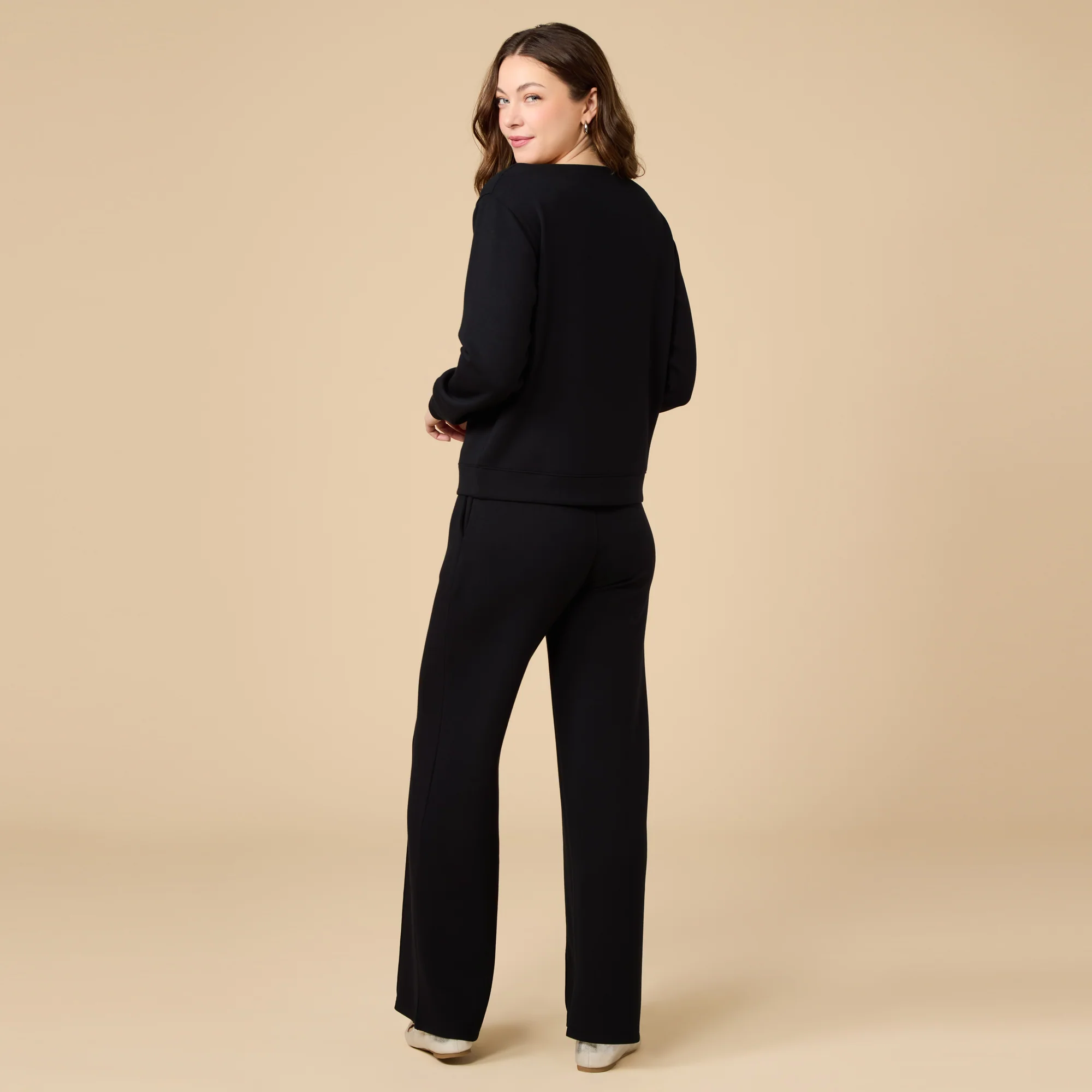 Softies DreamTech Boat Neck w/Pintuck Pant