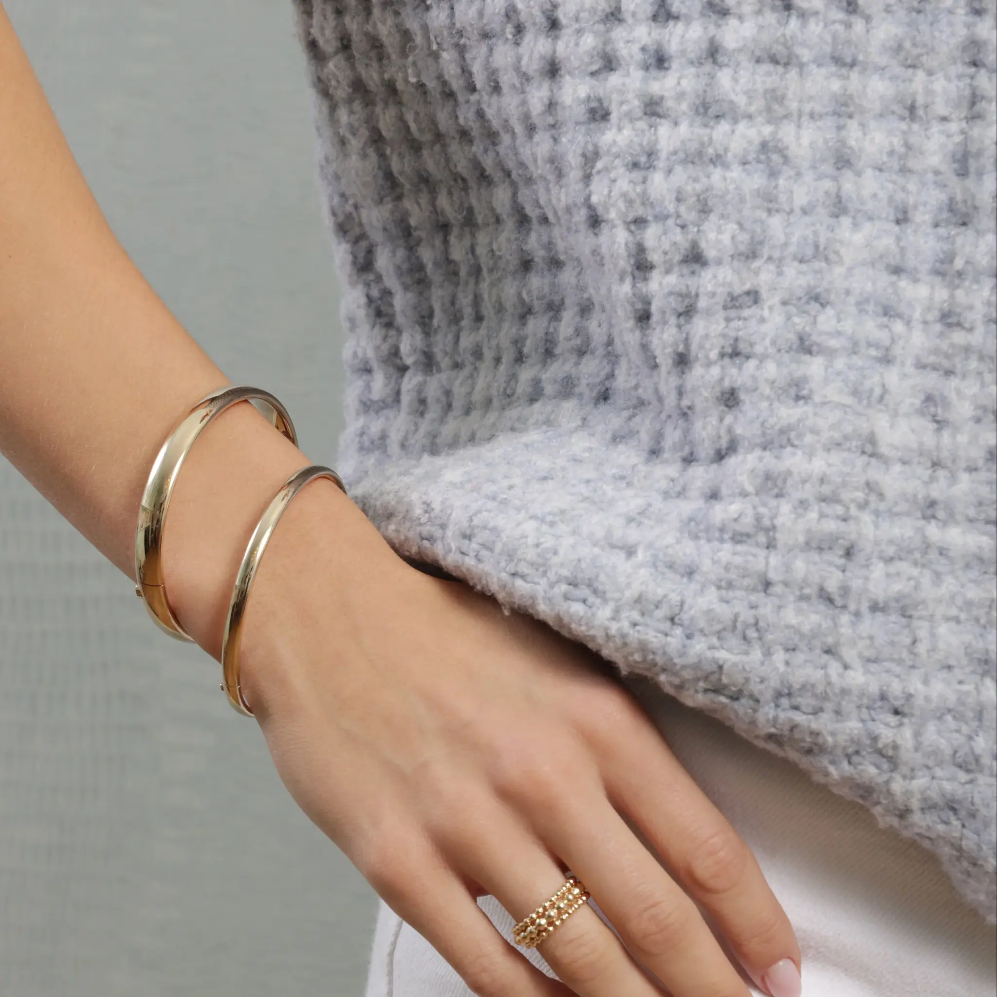 enewton Cherish Gold Bangle Bracelet