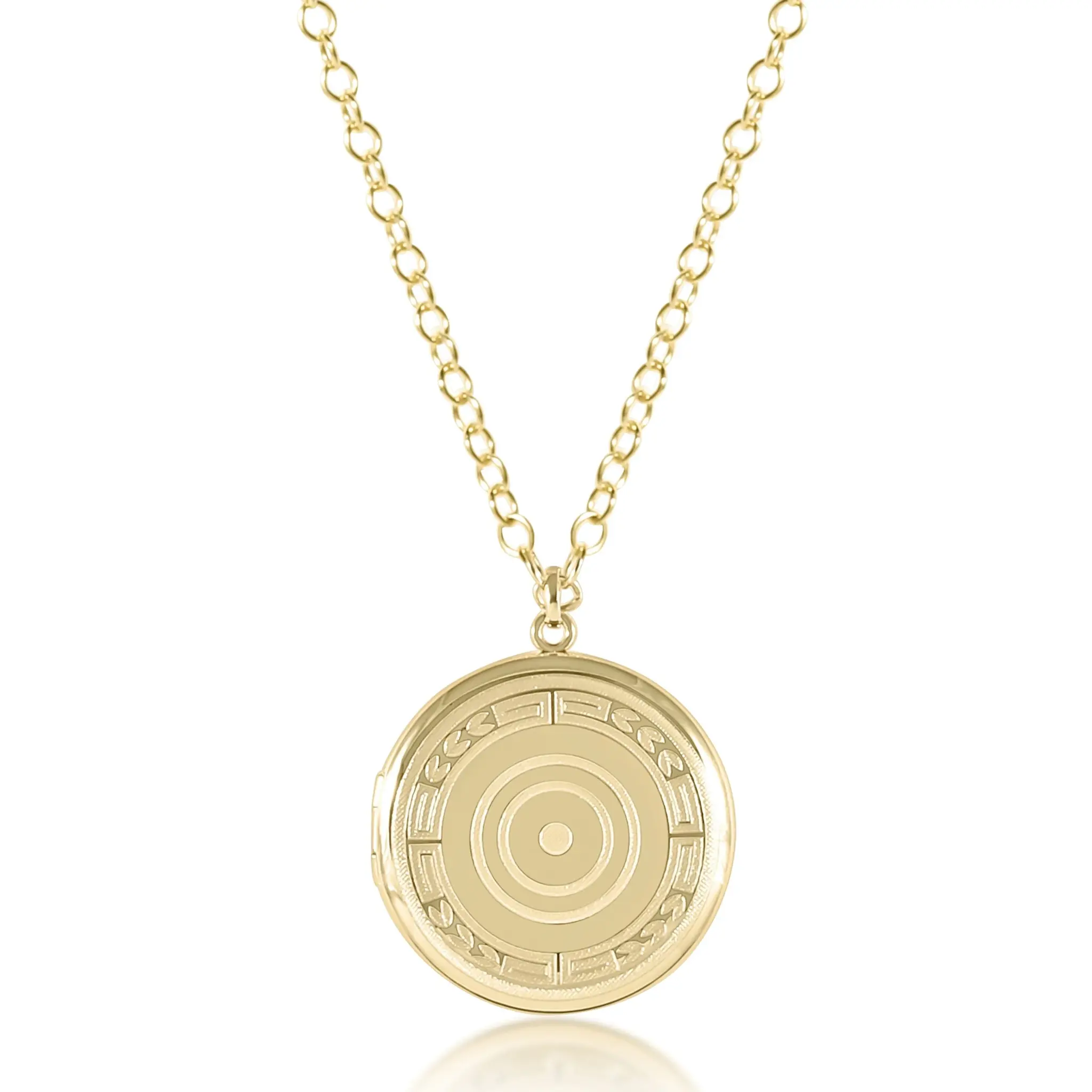 enewton 18" Necklace Gold-Cherish Large Gold Locket