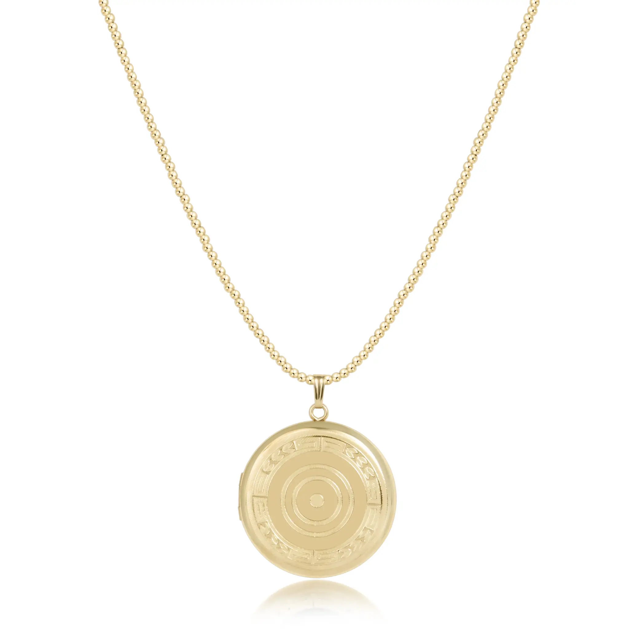 enewton Classic Gold 2mm-Cherish Large Gold Locket