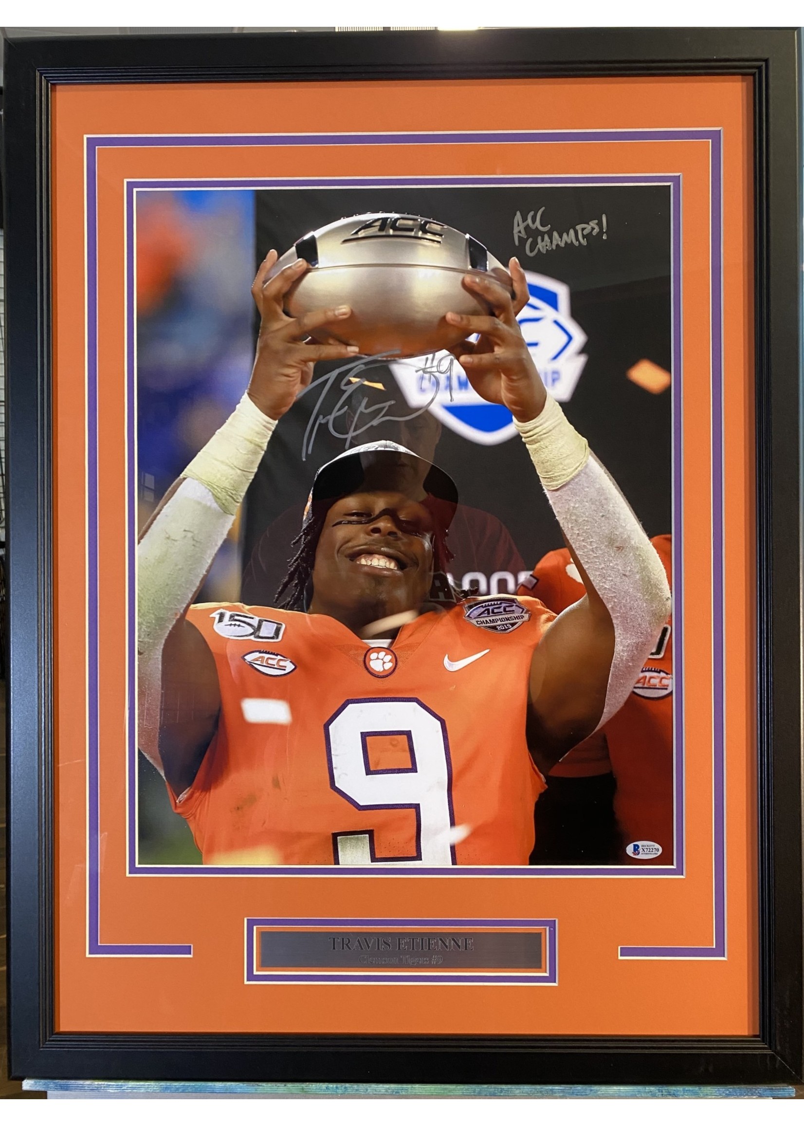 Travis Etienne 16x20 A