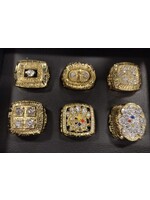 Steelers 6 Ring Set