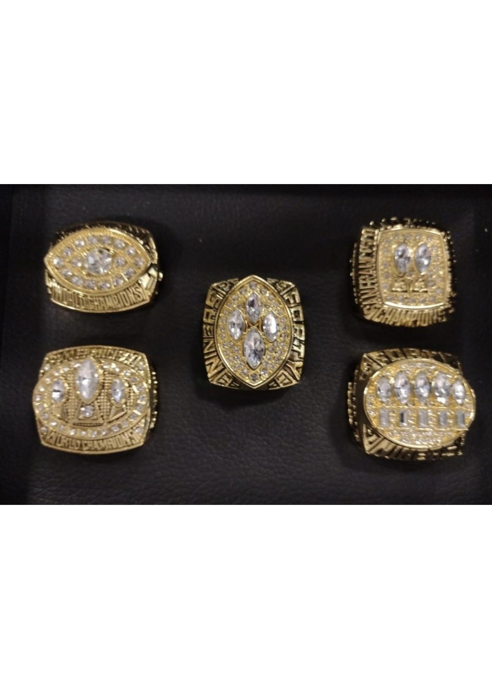 49ers 5 Ring Set