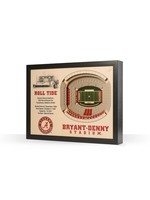 Alabama 25 Layer Stadium Wall Art