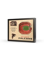 You The Fan Falcons 25 Layer Stadium Wall Art