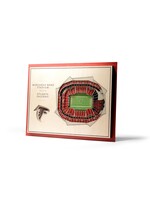 You The Fan Falcons 5 Layer Stadium Wall Art