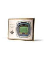 You The Fan Saints 5 Layer Stadium Wall Art