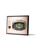 You The Fan Bears 5 Layer Stadium Wall Art