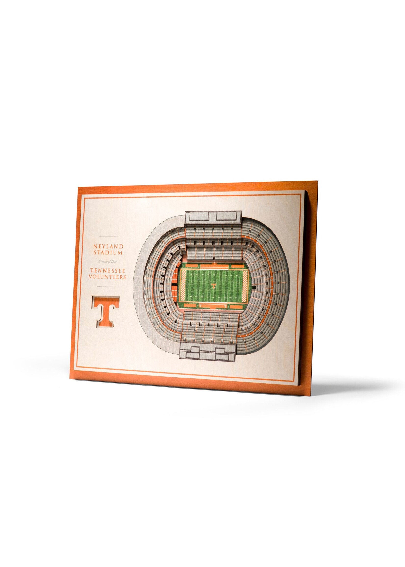 You The Fan Tennessee 5 Layer Stadium Wall Art