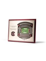 You The Fan South Carolina 5 Layer Stadium Wall Art