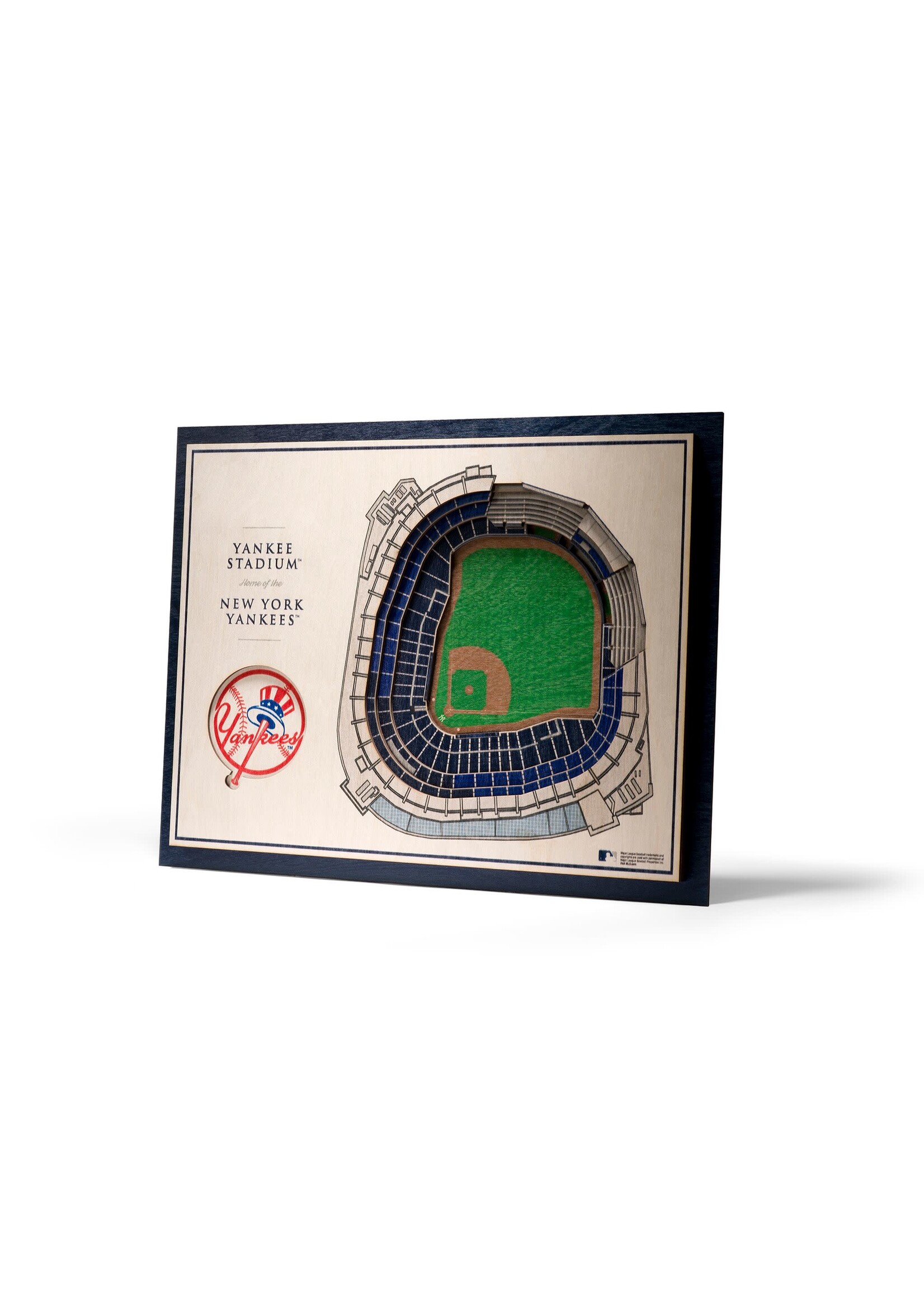 You The Fan Yankees 5 Layer Stadium Wall Art