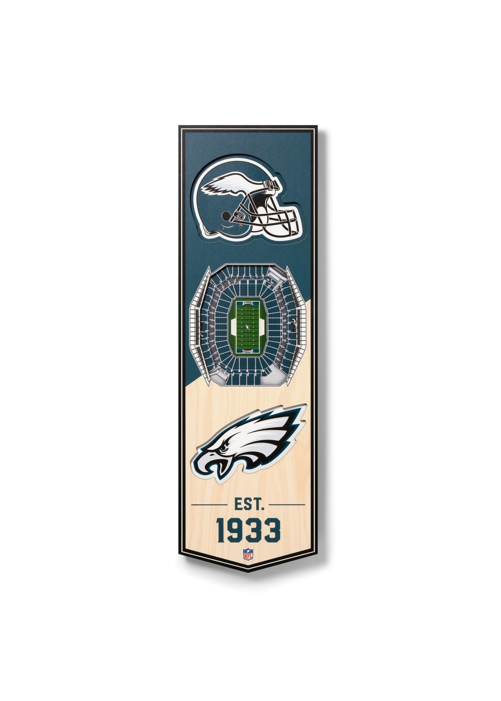 You The Fan Eagles 6x19 Wall Banner
