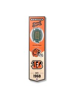 You The Fan Bengals 8x32 Wall Banner