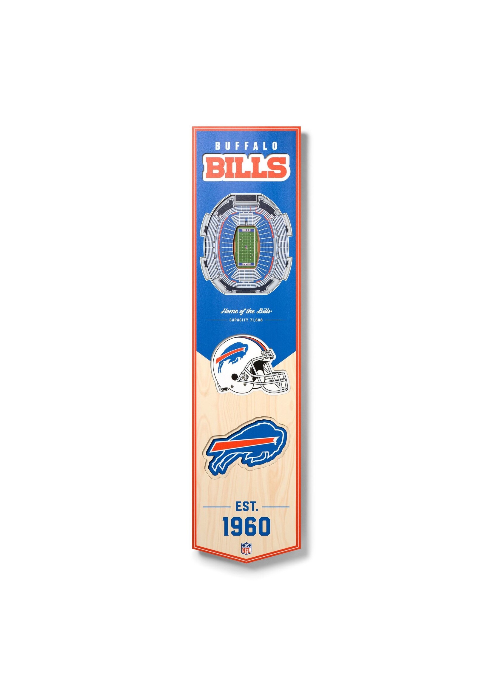 Bills 8x32 Wall Banner