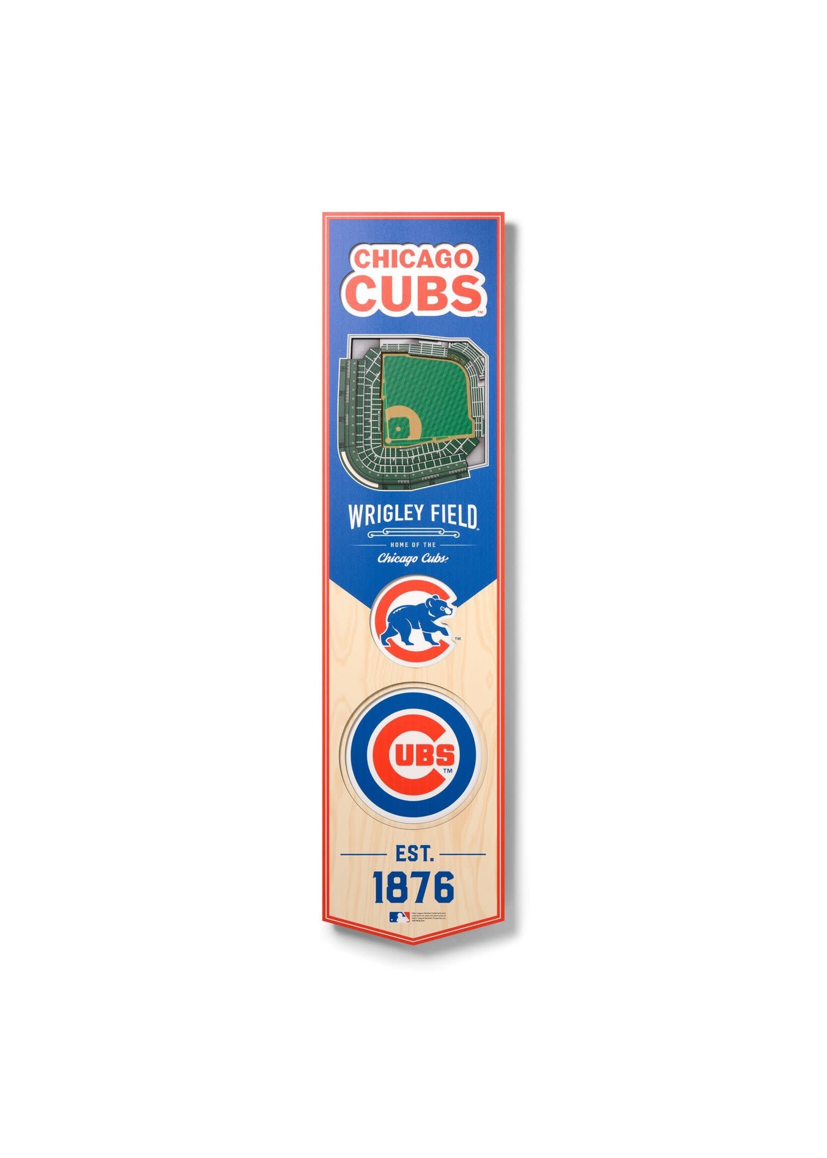 Cubs 8x32 Wall Banner