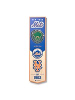 You The Fan Mets 8x32 Wall Banner
