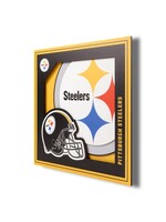 You The Fan Steelers Logo 12x12 Wall Art