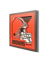 You The Fan Browns Logo 12x12 Wall Art