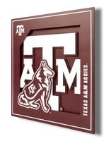 Texas A&M Logo 12x12 Wall Art