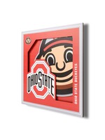 You The Fan Ohio State Logo 12x12 Wall Art