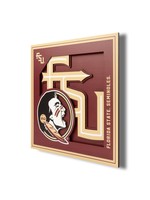 You The Fan Florida State Logo 12x12 Wall Art