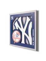 You The Fan Yankees Logo 12x12 Wall Art