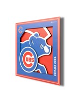 Cubs Logo 12x12 Wall Art