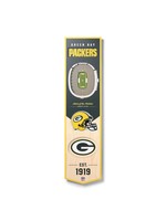 You The Fan Packers 8x32 Wall Banner