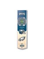 You The Fan Eagles 8x32 Wall Banner
