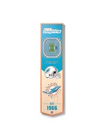 Dolphins 8x32 Wall Banner