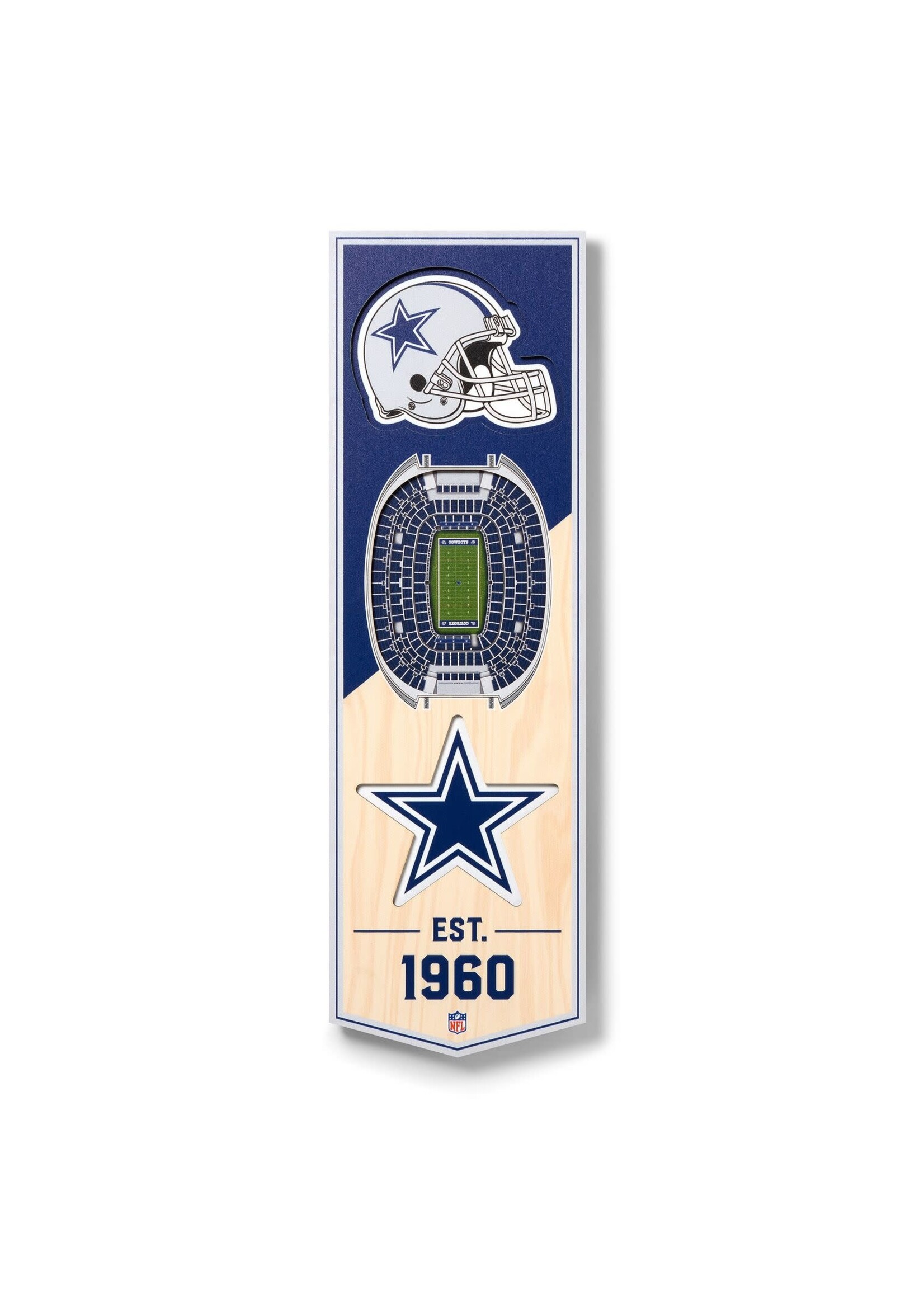 Cowboys 6x19 Wall Banner