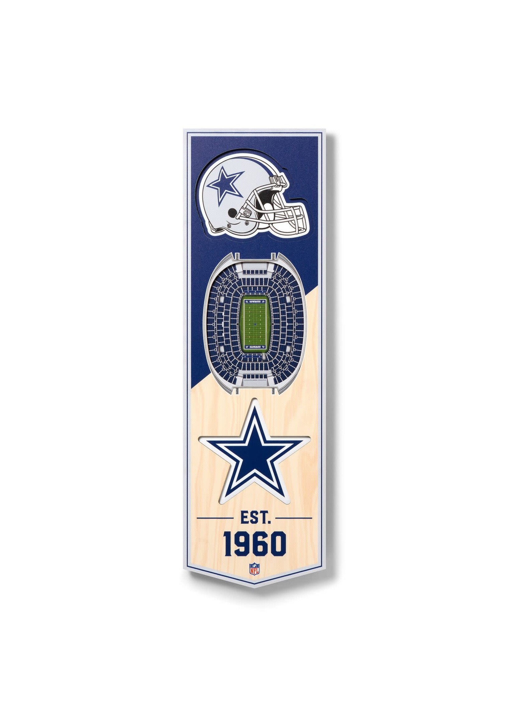 You The Fan Cowboys 6x19 Wall Banner