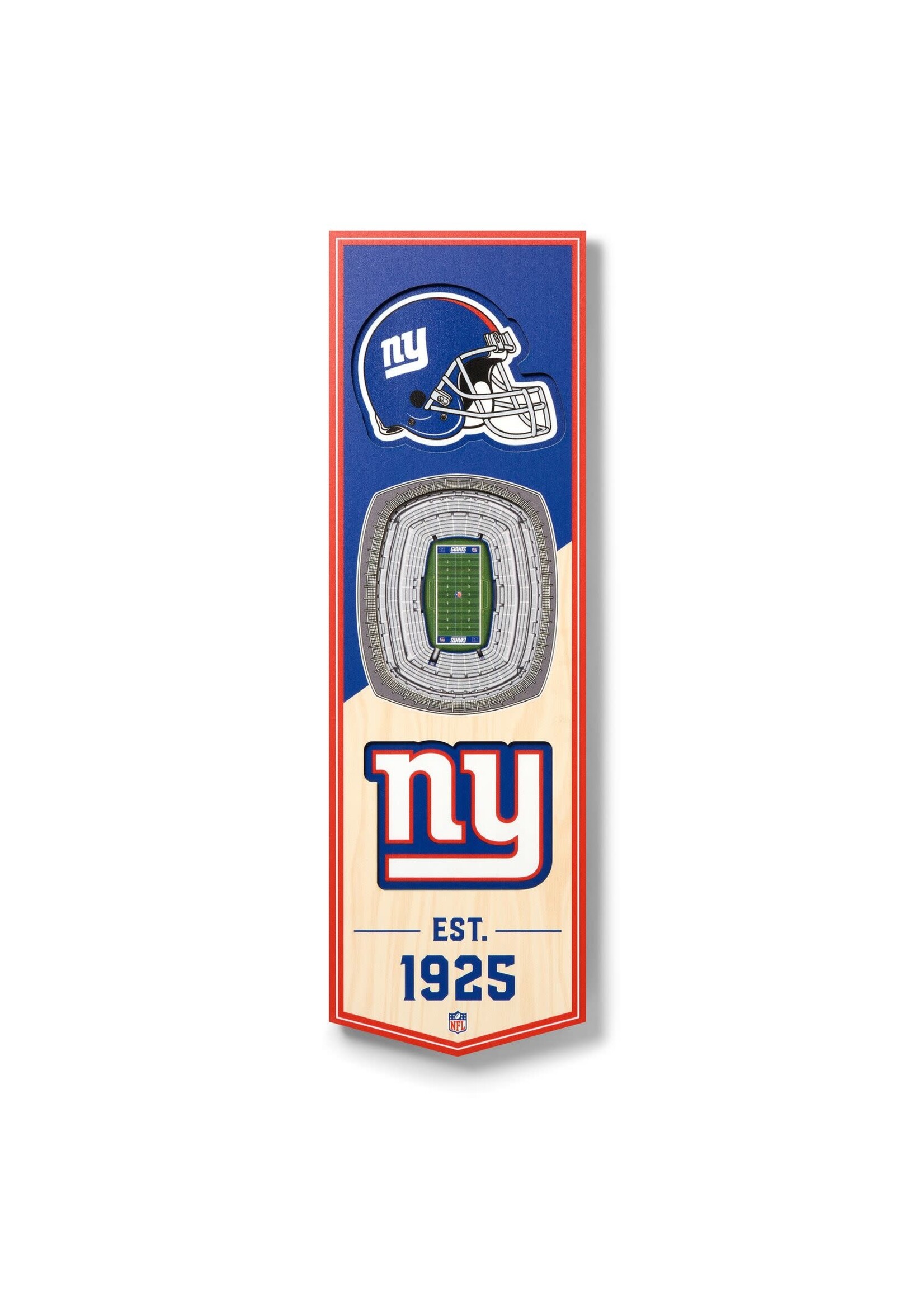 You The Fan NY Giants 6x19 Wall Banner