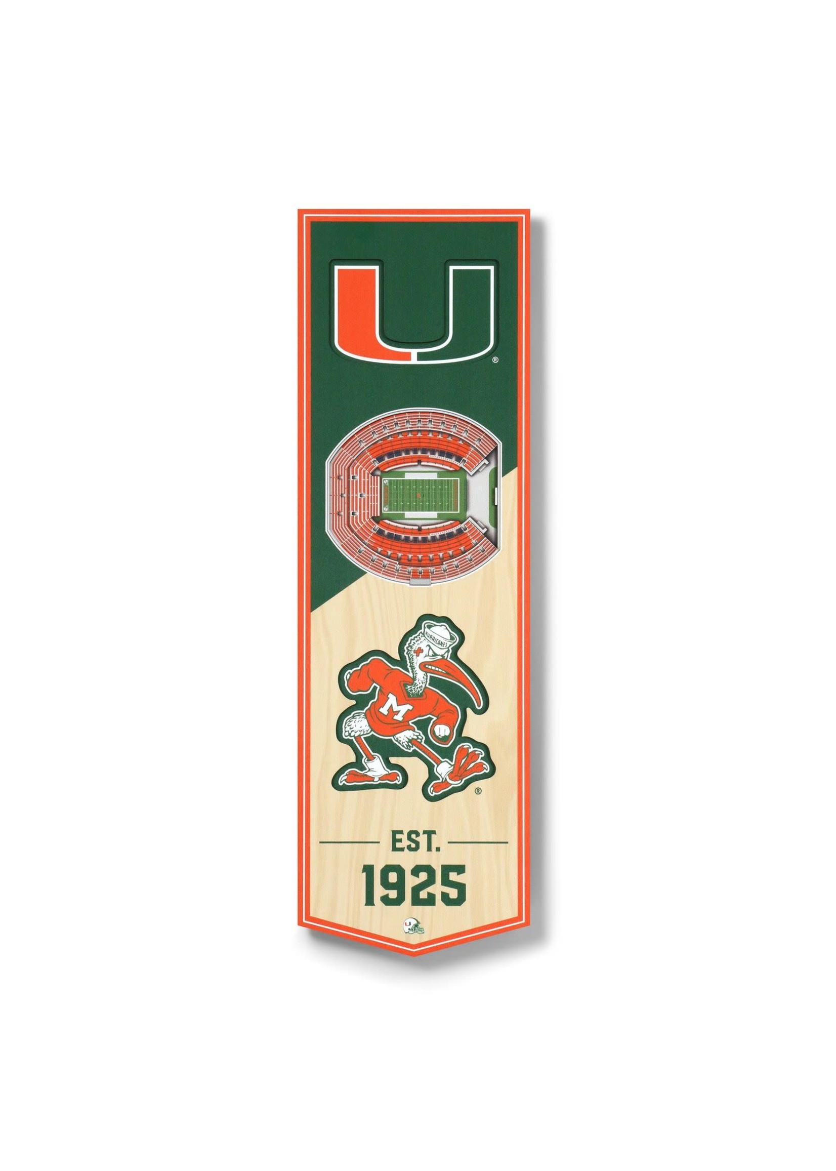 Miami 6x19 Wall Banner