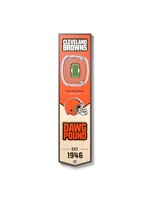 Browns 8x32 Wall Banner