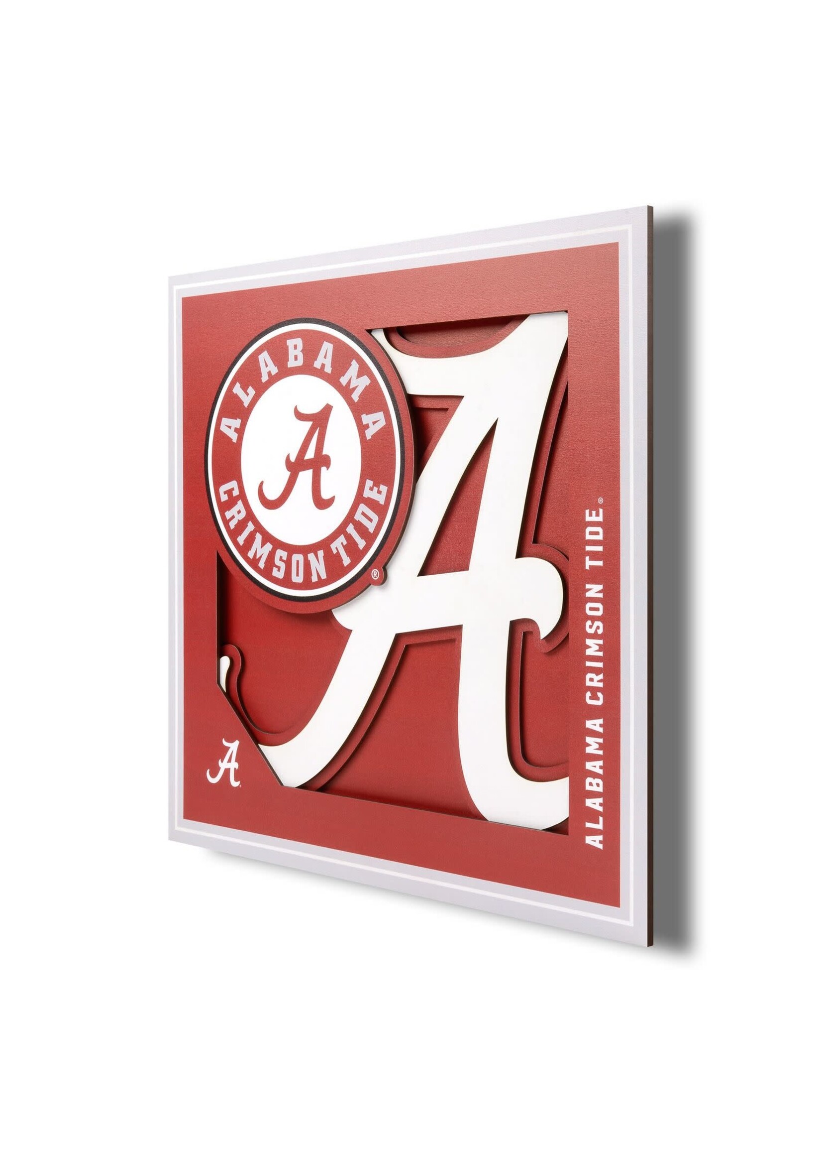 You The Fan Alabama Logo 12x12 Wall Art
