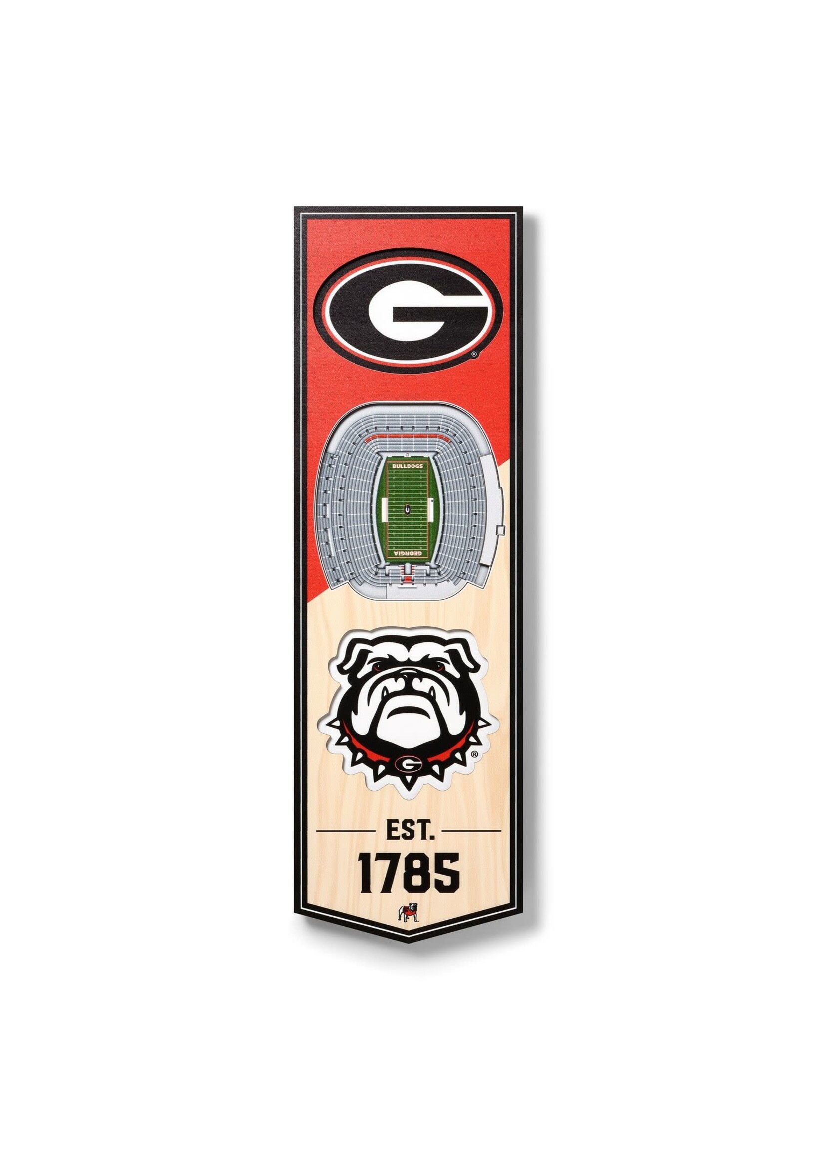 Georgia 6x19 Wall Banner