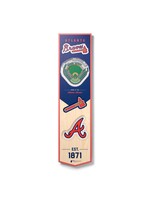 Braves 8x32 Wall Banner