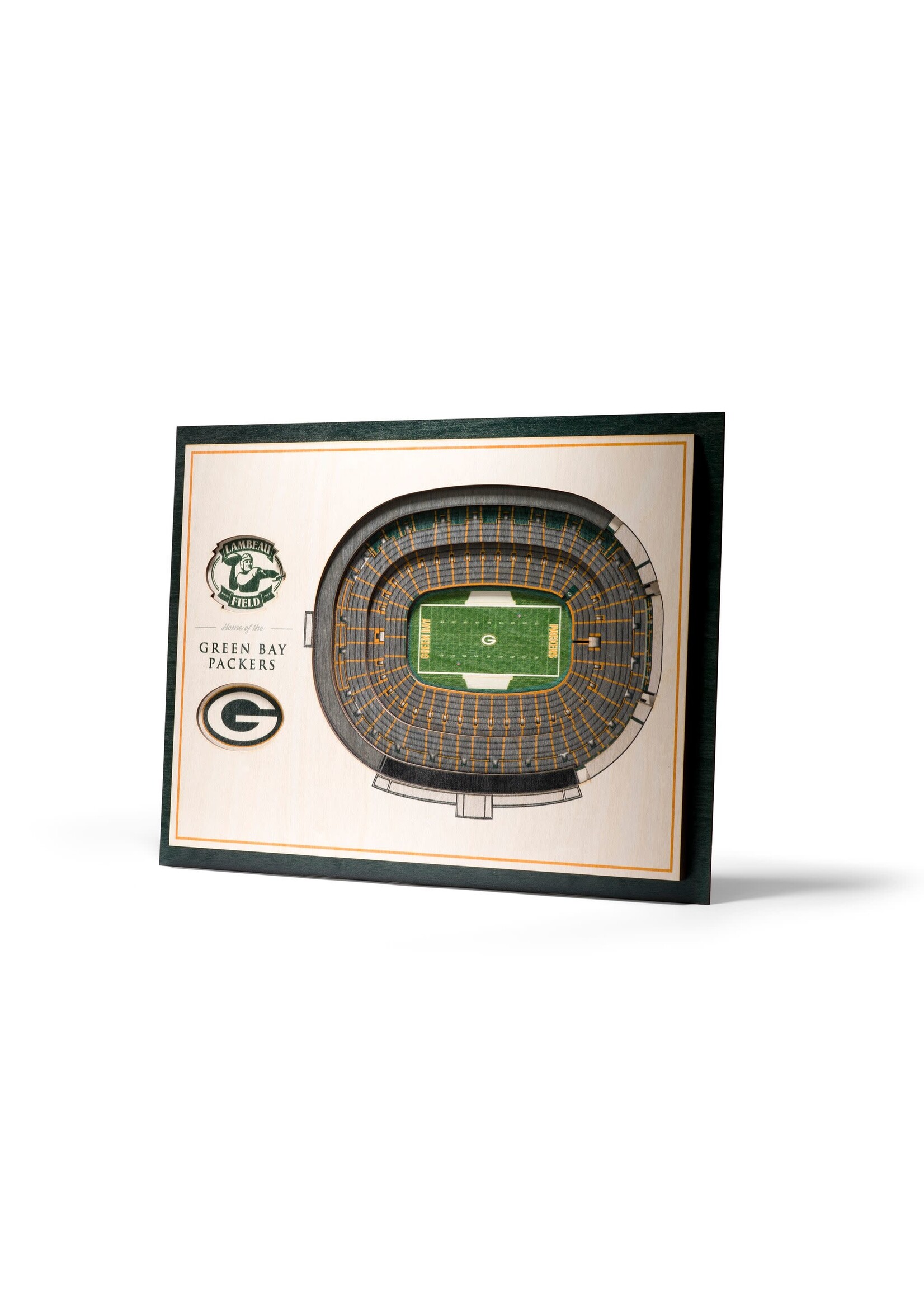 Packers 5 Layer Stadium Wall Art