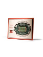 Bengals 5 Layer Stadium Wall Art