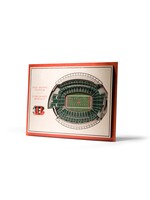 You The Fan Bengals 5 Layer Stadium Wall Art