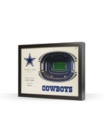 You The Fan Cowboys 25 Layer Stadium Wall Art