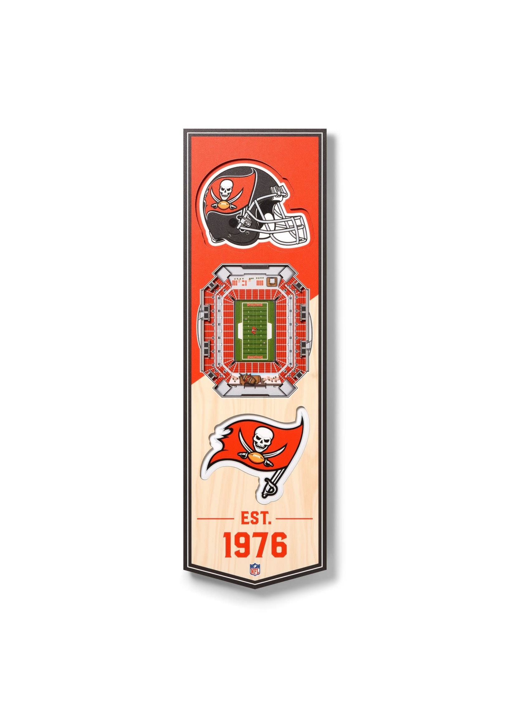 You The Fan Buccaneers 6x19 Wall Banner