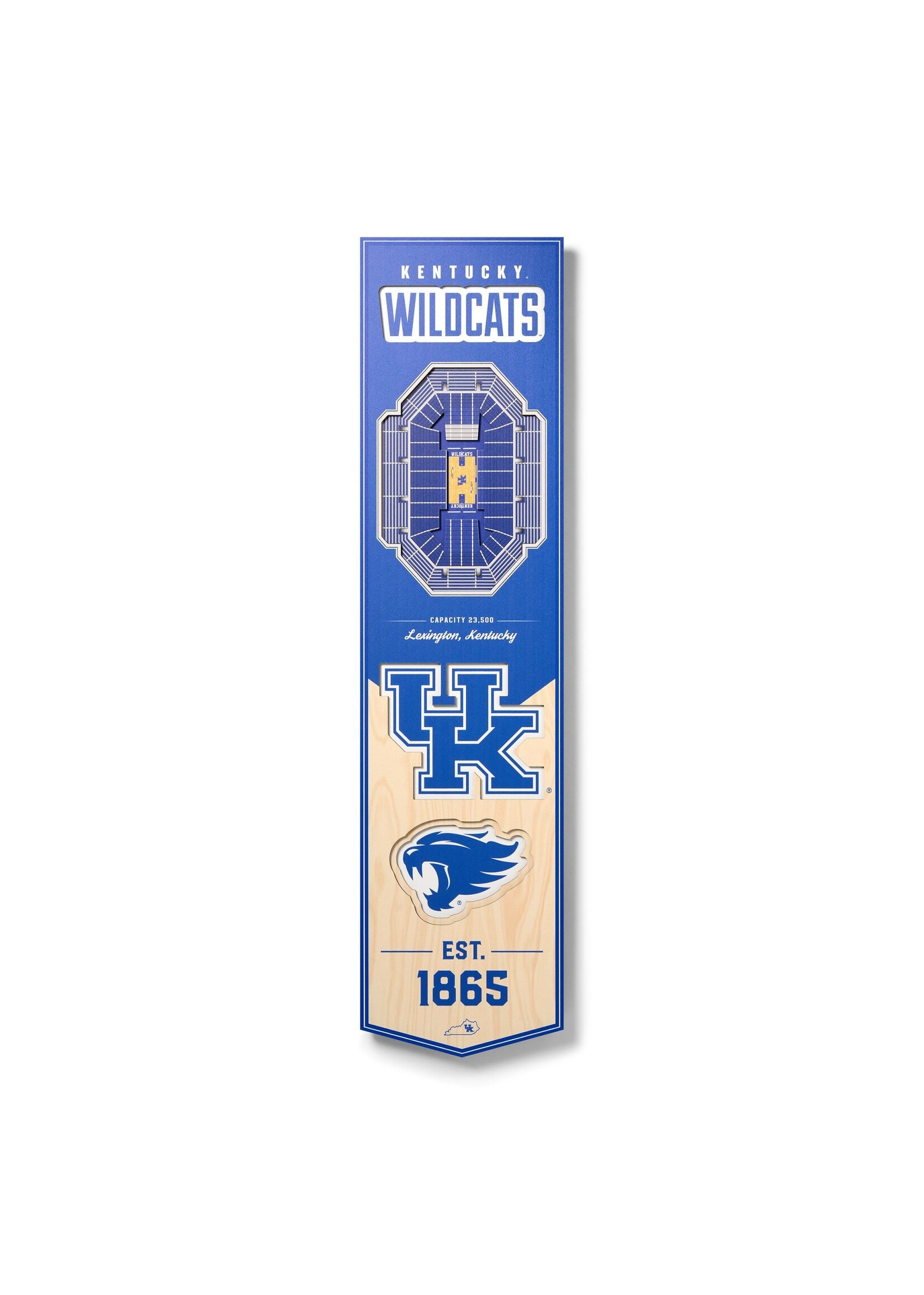 You The Fan Kentucky 8x32 Wall Banner