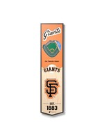 SF Giants 8x32 Wall Banner