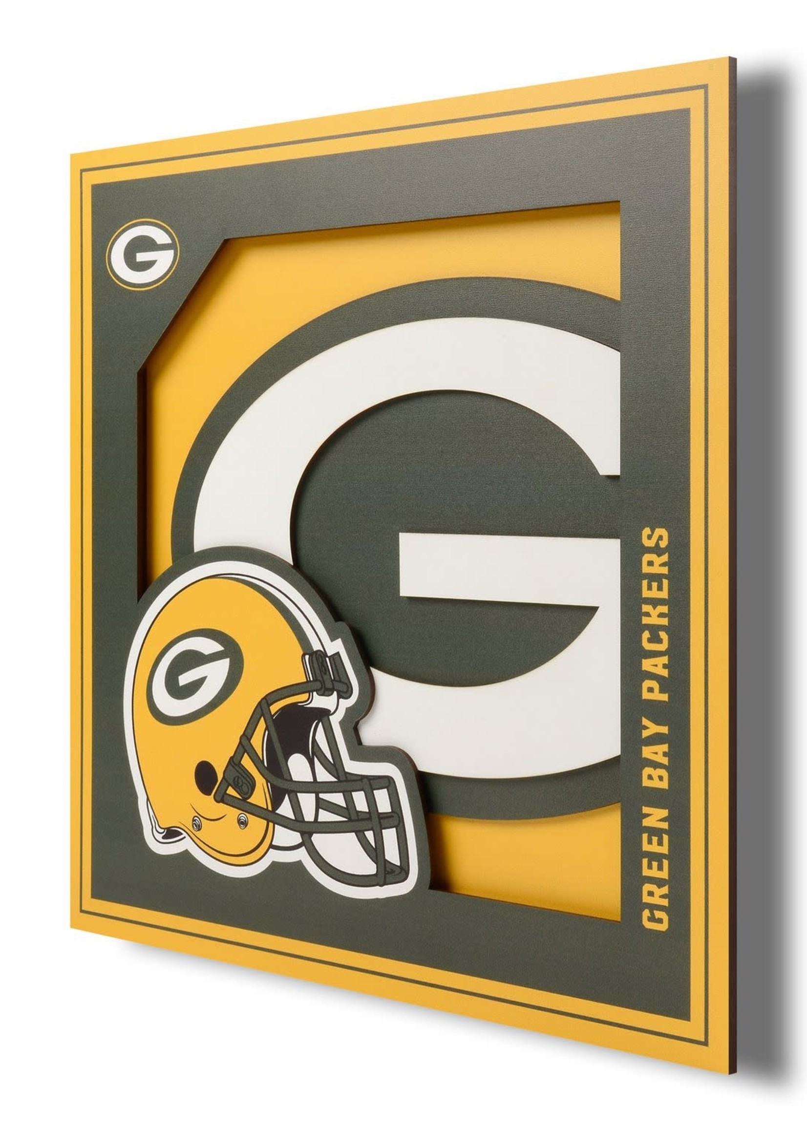Packers Logo 12x12 Wall Art